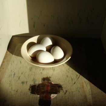 Photographie intitulée "Goddelijke eieren A" par Zowie, Œuvre d'art originale
