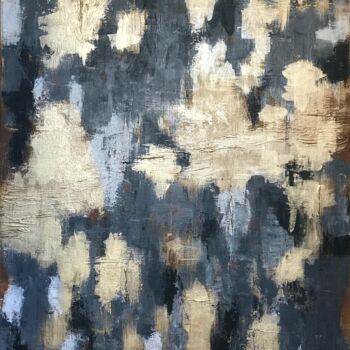Картина под названием "Patches of Life II" - Zue Razali, Подлинное произведение искусства, Акрил Установлен на Деревянная па…