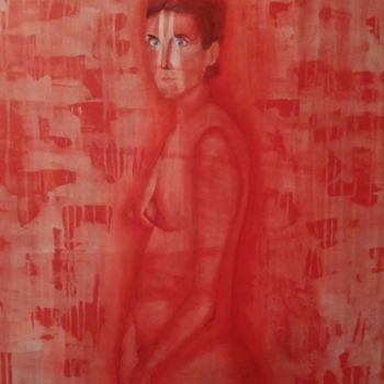 Painting titled "red.jpg" by Zura, Original Artwork