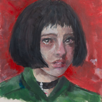 Painting titled "Mathilda" by Zuzanna Nowak, Original Artwork, Digital Print