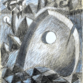 图画 标题为“The-fish-of-the-year” 由Zygomalas, 原创艺术品, 铅笔