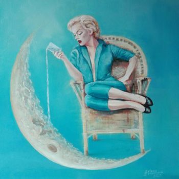 Картина под названием "Depression" - Helena Zyryanova, Подлинное произведение искусства, Масло