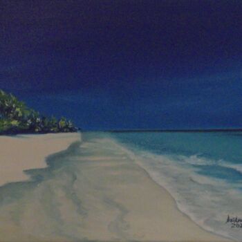 Malarstwo zatytułowany „Zanzibar” autorstwa Liubov Aristova, Oryginalna praca, Olej