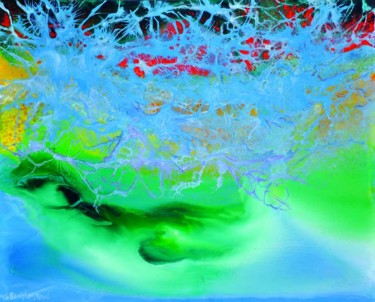 Картина под названием "мороз" - Тим Градов, Подлинное произведение искусства, Акрил