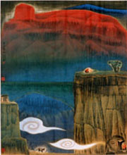 绘画 标题为“黄土垄上” 由本长 孙, 原创艺术品, 油