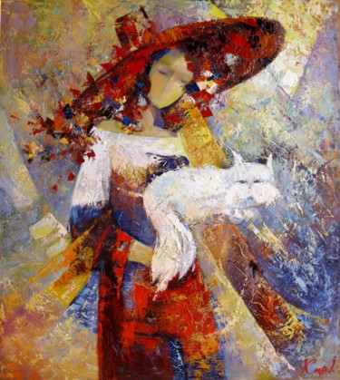 Pittura intitolato "779009715.jpg" da Valentina Koziar Ivan Kliapetura Mikhail, Opera d'arte originale