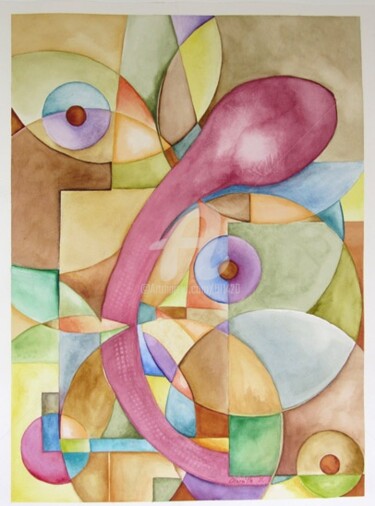 Pintura titulada "Cuando soy felíz." por Ocarrillo, Obra de arte original, Oleo