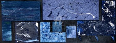 Pintura titulada "El azul de mis sueñ…" por Ocarrillo, Obra de arte original, Oleo