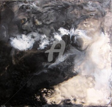 Painting titled "Humo 1" by Ocarrillo, Original Artwork, Oil