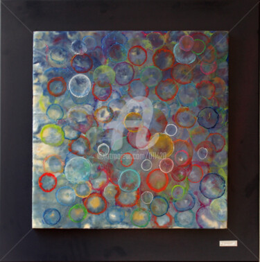 Pintura titulada "ocarrillo-burbujas.…" por Ocarrillo, Obra de arte original
