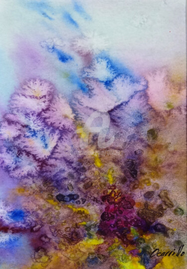 Pintura titulada "ocarrillo-coral.jpg" por Ocarrillo, Obra de arte original