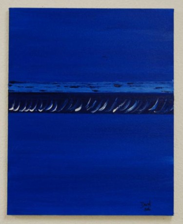 Peinture intitulée "Une mer" par David Richard, Œuvre d'art originale, Huile