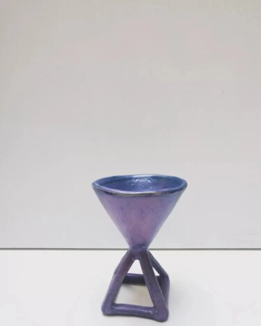 Sculpture intitulée "Petite tasse" par Melo Lu, Œuvre d'art originale, Céramique