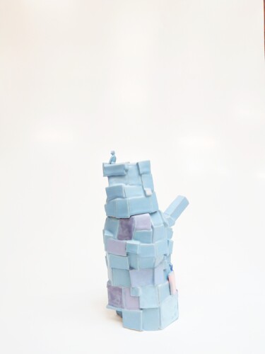 Sculpture titled "The Teapot Bizzare D" by Melo Lu, Original Artwork, Ceramics