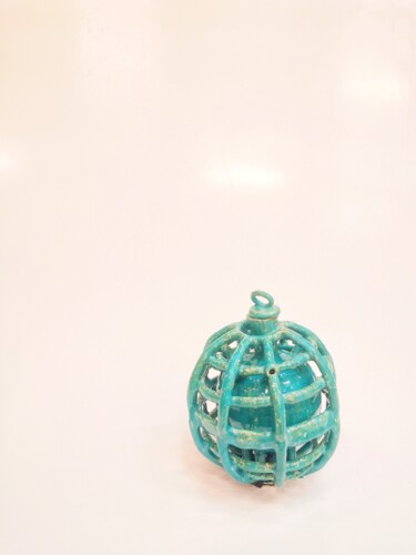 Sculpture titled "The Teapot Bizzare G" by Melo Lu, Original Artwork, Ceramics