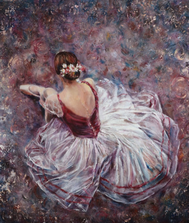 Картина под названием ""Балет"" - Татьяна Чупис, Подлинное произведение искусства, Масло