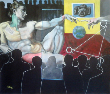 Pintura intitulada "Fermo immagine" por Giuseppe Taibi, Obras de arte originais, Acrílico