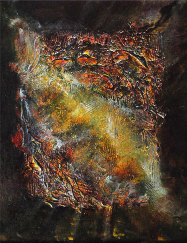 Ζωγραφική με τίτλο ""Свет Дня"" από Людмила Рыбакова, Αυθεντικά έργα τέχνης, Ακρυλικό