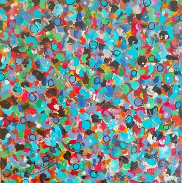 Painting titled "Fun" by Françoise Gil, Original Artwork, Acrylic