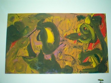 Pintura intitulada "Mickey snake" por Hugo Sebastião Pedrosa Carneiro, Obras de arte originais