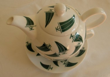 Artcraft titled "Tea for One partiti…" by Madeleine Golay, Original Artwork