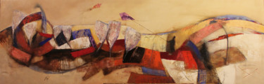 Pittura intitolato "il-filo-sottile.jpg" da Donatella Violi, Opera d'arte originale