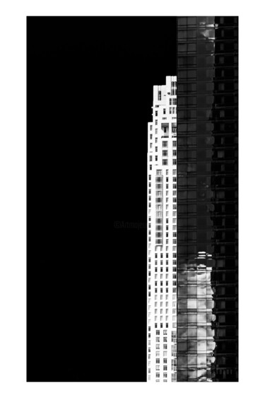 Photographie intitulée "TOWERS" par 23h35 Photographie, Œuvre d'art originale, Photographie numérique