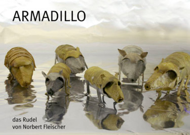 Digitale Kunst mit dem Titel "Armadillo - das Rud…" von Norbert Fleischer, Original-Kunstwerk