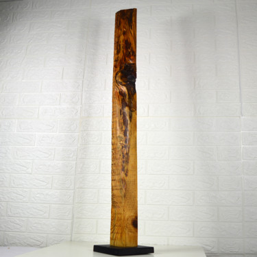 Скульптура под названием "Real" - Vasil Krastanov, Подлинное произведение искусства, Дерево