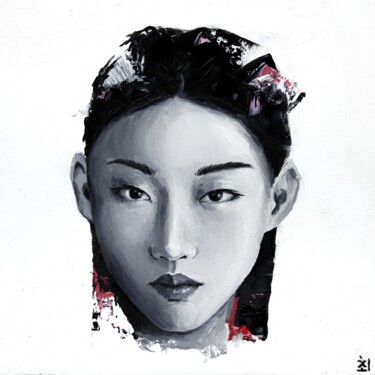 Painting titled "Koryo Saram" by Marina Ogai, Original Artwork, Oil