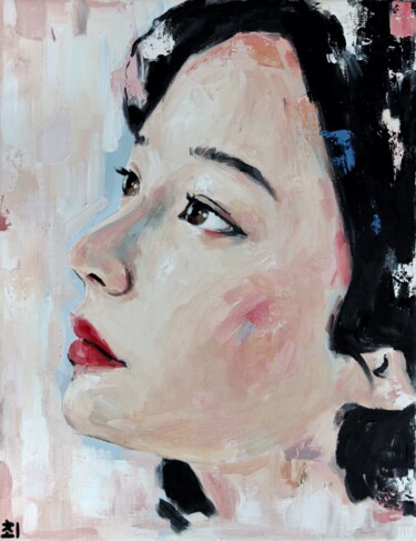 Painting titled "Sight" by Marina Ogai, Original Artwork, Oil