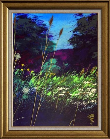 Peinture intitulée "Scène champêtre #73" par Daniel P Simard, Œuvre d'art originale, Autre