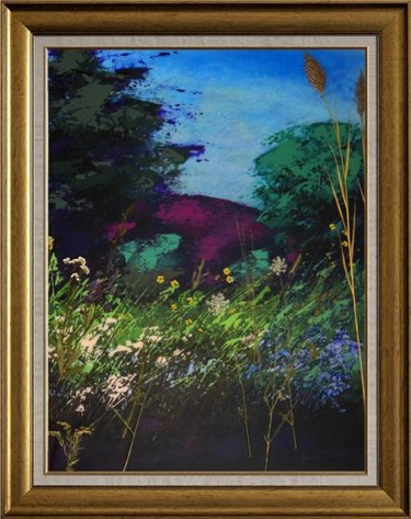 Peinture intitulée "Scène champêtre #74" par Daniel P Simard, Œuvre d'art originale, Autre