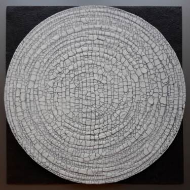 Disc 1 Sculpture intitulée "Disc 1" par Sergey Klykov, Œuvre d'art originale, Céramique