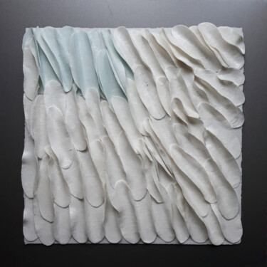 Скульптура под названием "Air flow" - Sergey Klykov, Подлинное произведение искусства, Керамика
