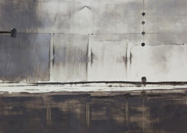 3х3 Gravures & estampes intitulée "3х3" par Naumova Daria, Œuvre d'art originale, Monotype