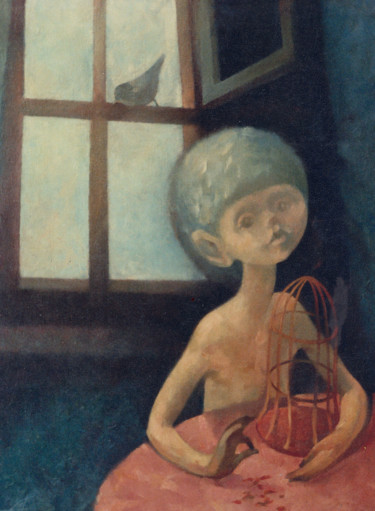 Картина под названием "№26" - Алексей Авакумов, Подлинное произведение искусства, Масло