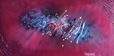 Картина под названием "Untitle 5" - A.Chepusoff, Подлинное произведение искусства, Акрил Установлен на Деревянная рама для н…