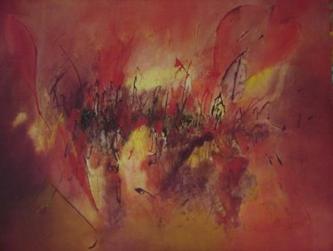Peinture intitulée "Apocalypse" par A-Del, Œuvre d'art originale
