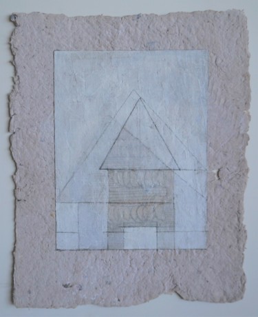 Painting titled "House IX" by Anna Jannack, Original Artwork, Acrylic