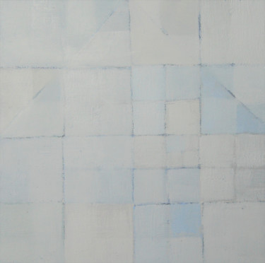 Malerei mit dem Titel "Squares Mini XX" von Anna Jannack, Original-Kunstwerk, Öl