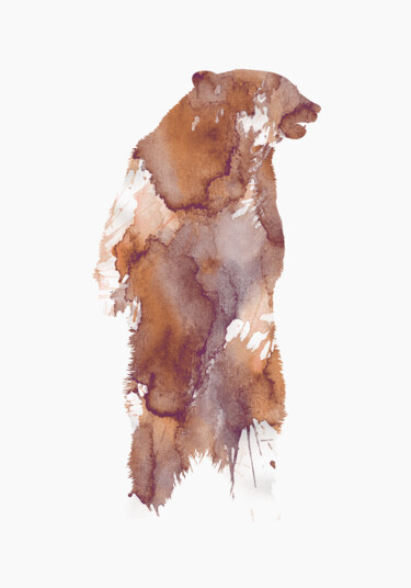 Arts numériques intitulée "bear1.jpg" par A. Lie, Œuvre d'art originale