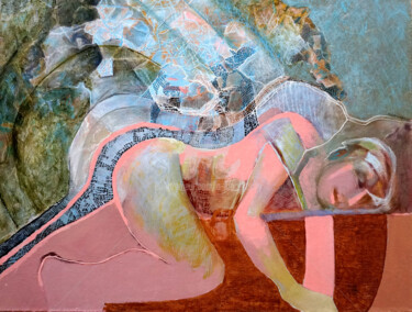 Malarstwo zatytułowany „Kolorowych snów” autorstwa Anna Lupa-Suchy, Oryginalna praca, Olej