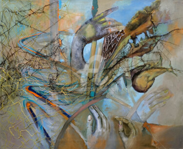 Malarstwo zatytułowany „Czuły zefirek” autorstwa Anna Lupa-Suchy, Oryginalna praca, Olej