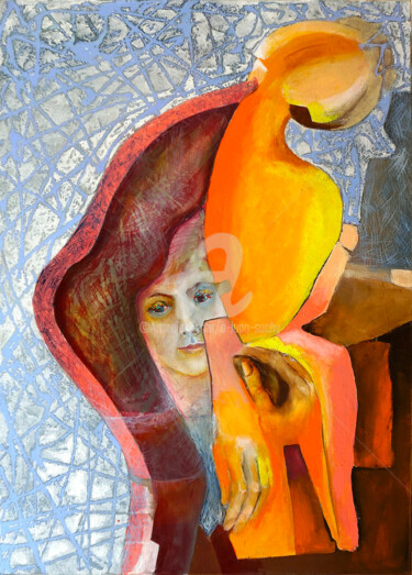 Pittura intitolato "Letni poranek" da Anna Lupa-Suchy, Opera d'arte originale, Olio