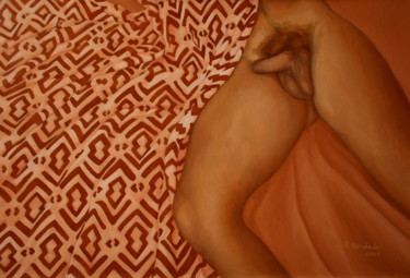 Peinture intitulée "Zoom" par Patrícia Trindade, Œuvre d'art originale, Huile