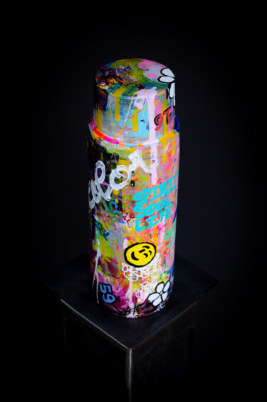 Peinture intitulée "#11 Spray CYSSL Art…" par A.T.6 Alexandre Trubert, Œuvre d'art originale, Bombe aérosol