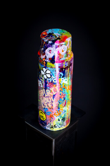 Peinture intitulée "#12 Spray CYSSL Art…" par A.T.6 Alexandre Trubert, Œuvre d'art originale, Bombe aérosol