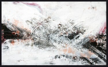 Pittura intitolato "Paysage abstrait  b…" da A.T.6 Alexandre Trubert, Opera d'arte originale, Acrilico