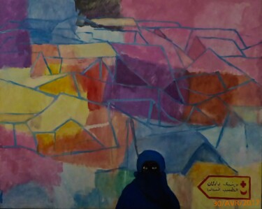 Peinture intitulée "Migrants" par Alain Tardy-Joubert, Œuvre d'art originale, Acrylique
